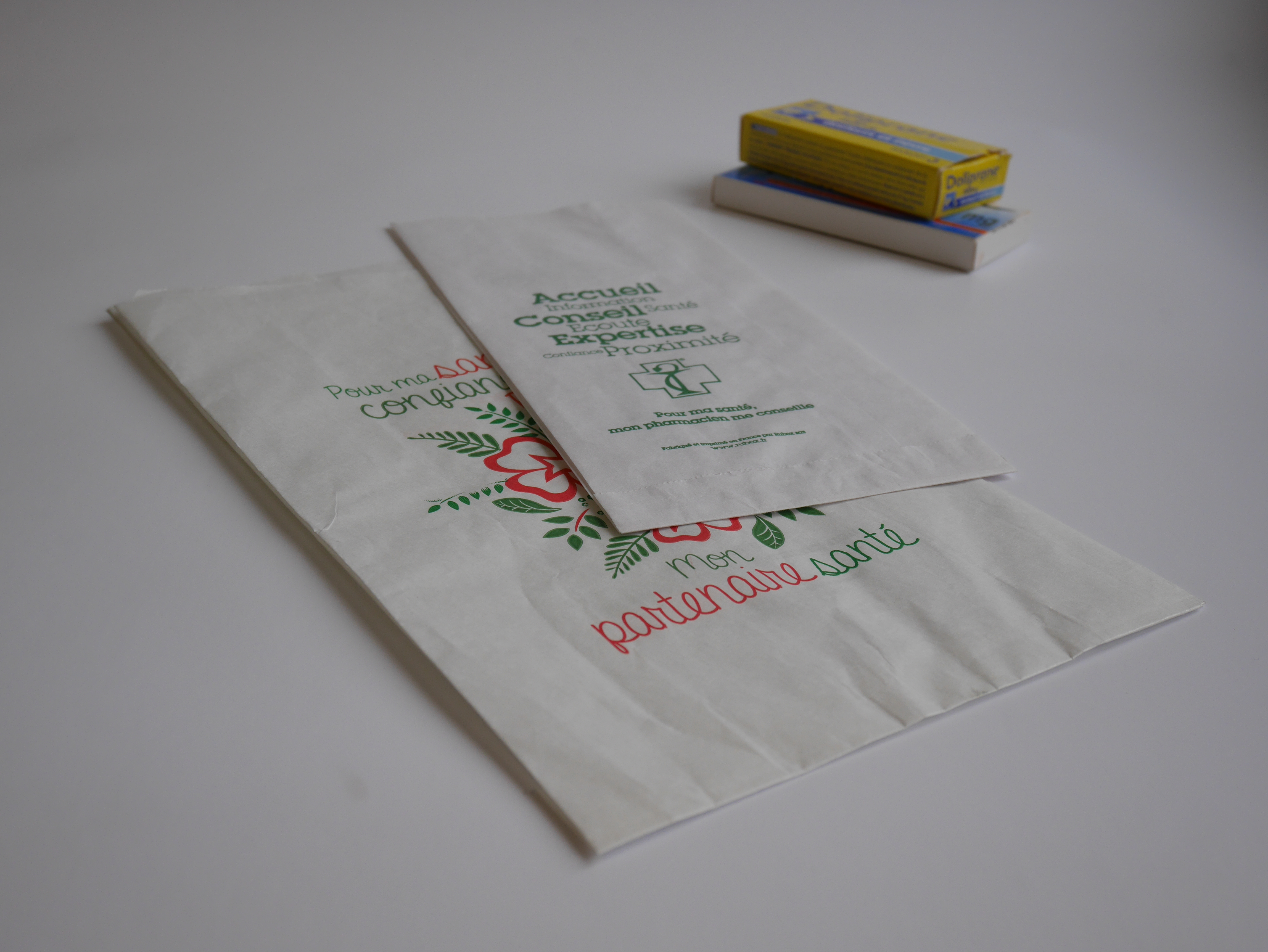 Kraft blanchi pharmaceutique